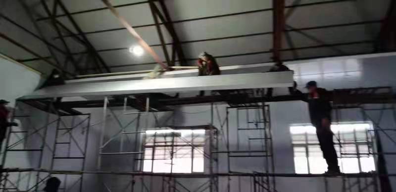 万搏在线制药自建500平米大型立体冷库投入使用